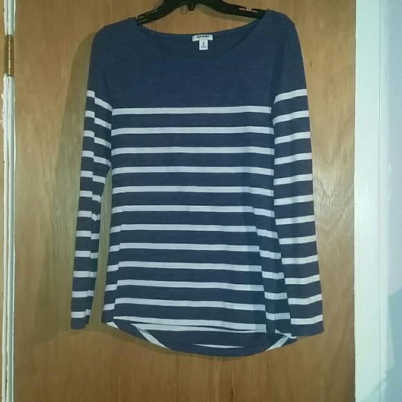 Blue Long-sleeved tee