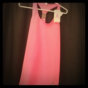 Under amour top // breast cancer