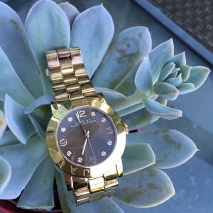 Marc Jacobs Gold Amy Watch