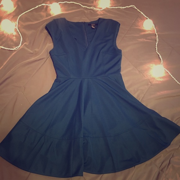Forever 21, Navy blue skater dress