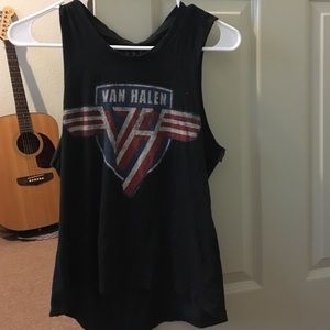 Van halen muscle tee