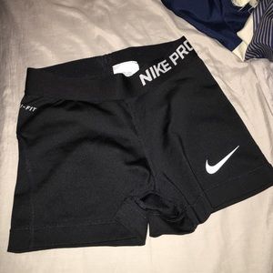 Nike pro shorts XS
