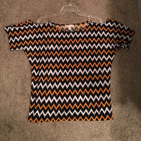 Michael Kors open shoulder top