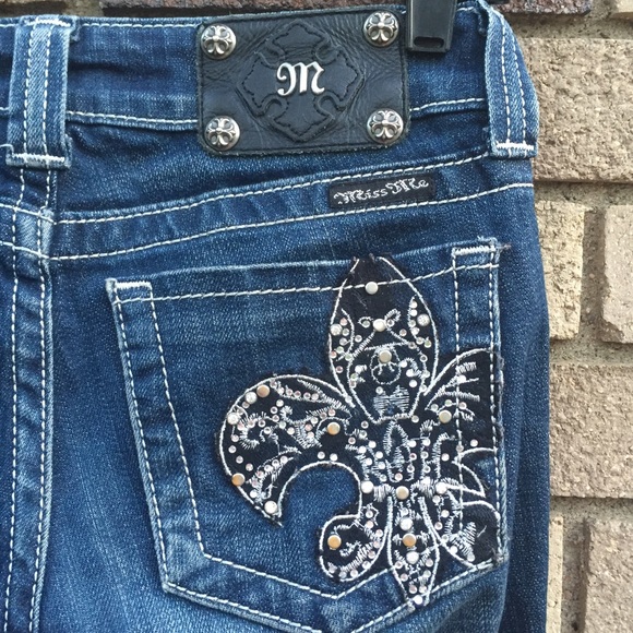 Miss Me Denim - Miss Me Fleur De Lis Jeans