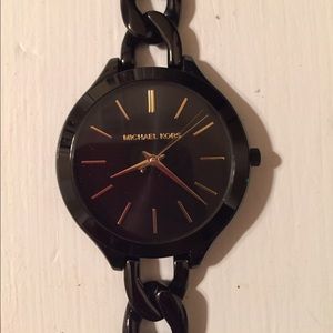 Black Michael Kors Watch!