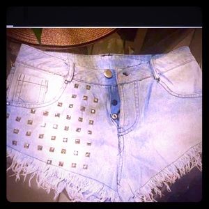 Studded cut offs !