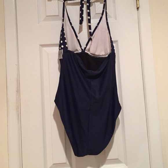 Halter padded bathing suit. - Picture 2 of 2