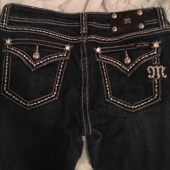 Miss me dark wash size 29 33 inseam jeans!