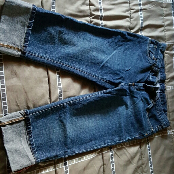 Columbia mid cuffed Jeans