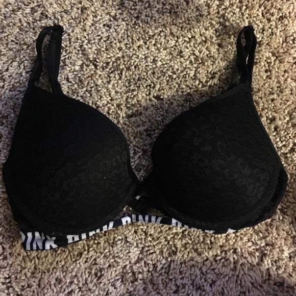 size 32C Pink wear everywhere push-up bra