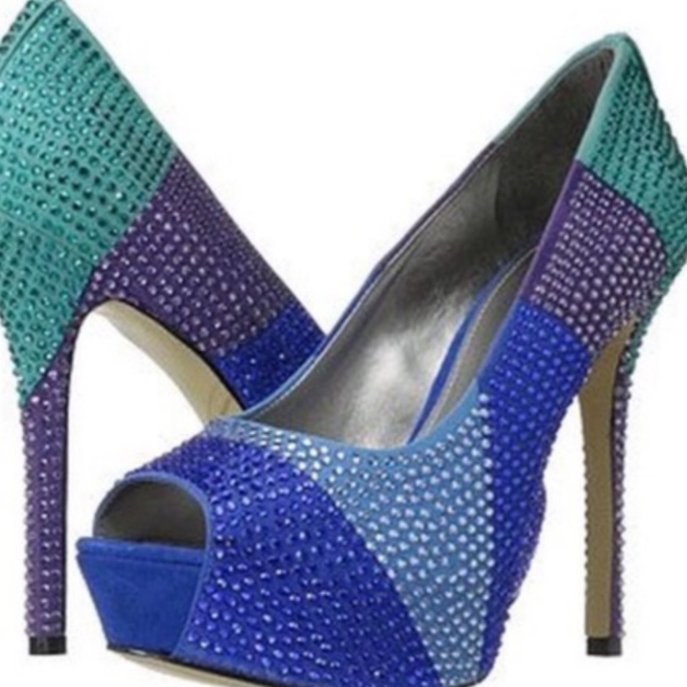 ENZO ANGIOLINI PLATFORM EVENING PUMP - Picture 7 of 12