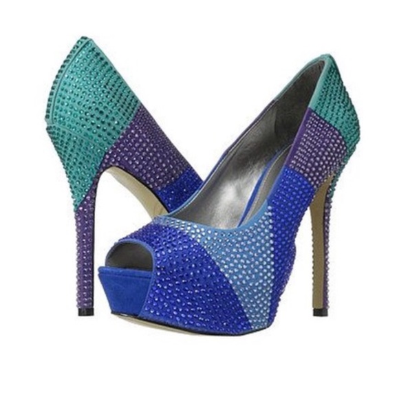 ENZO ANGIOLINI PLATFORM EVENING PUMP - Picture 2 of 12