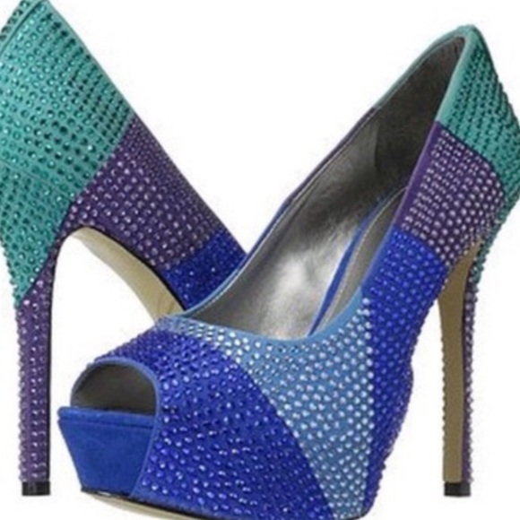ENZO ANGIOLINI PLATFORM EVENING PUMP - Picture 6 of 12