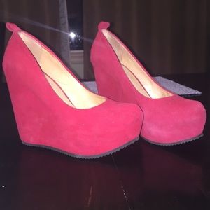 Aldo wedged platforms