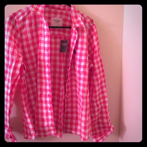 Abercrombie plaid shirt