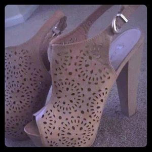 Boho cut out platforms