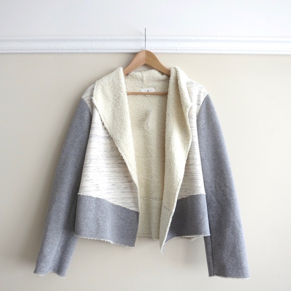 SUNDAY SALE - Lou & Grey jersey sherpa jacket