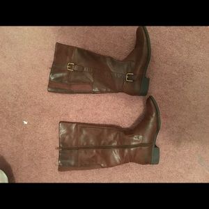 Brown Bass riding boots