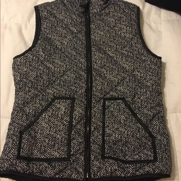 herringbone vest