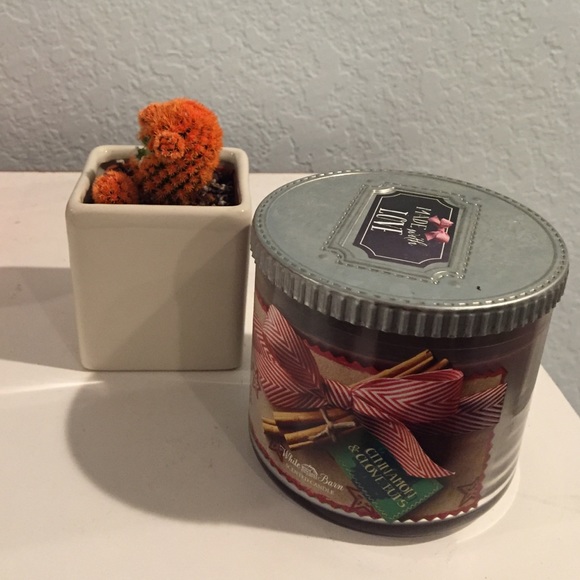 Bath and body works cinnamon & clove buds candle