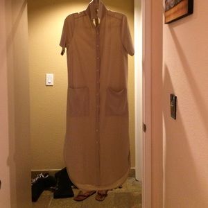 Lululemon Gray jacket dress