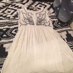 Blue/White Boho Dress