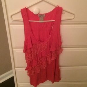 Summer fun fringe tank