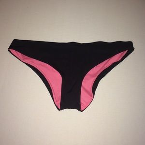 Black VS Pink Bikini Bottoms