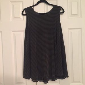 Brandy Striped Swing Dress