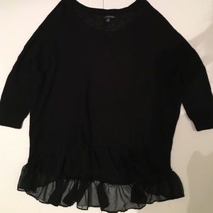 AMERICAN EAGLE / black / light sweater / NWOT