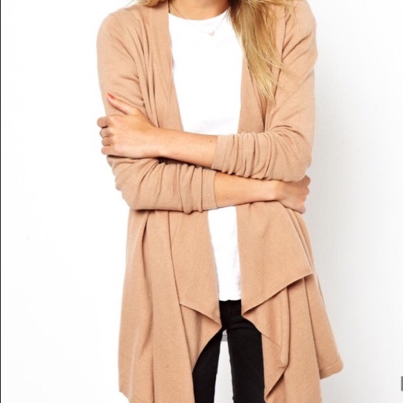AsIs Cardigan Waterfall Style Grey Aztec Small - Picture 3 of 3
