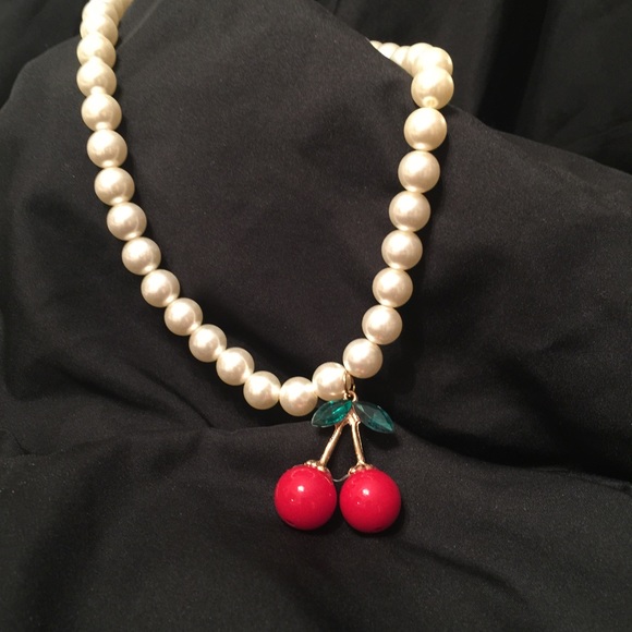 Rockabilly Cherry Bomb Necklace