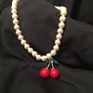 Rockabilly Cherry Bomb Necklace
