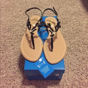 Miss Trish for Target Black Coral Branch Sandal