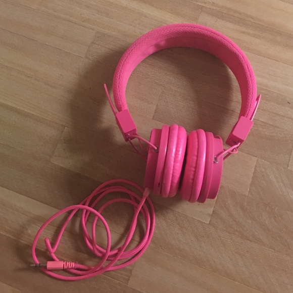 Hot Pink Earbuds