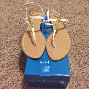 Miss Trish for Target White Seahorse Sandal