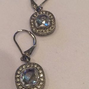 Lia Sophia crystal drop dangle earring