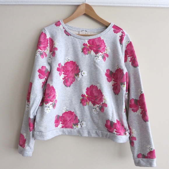 SUNDAY SALS - LOFT peony sweatshirt