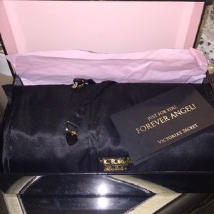 Victorias Secret satin Jewelry Travel bag