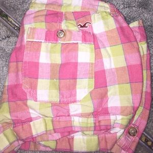 Plaid shorts