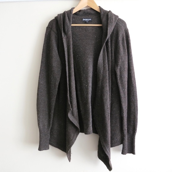 HUMP DAY SALE Betabrand brown 100% wool cardigan