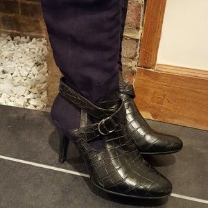 Black Naturalizer Knee High Boots