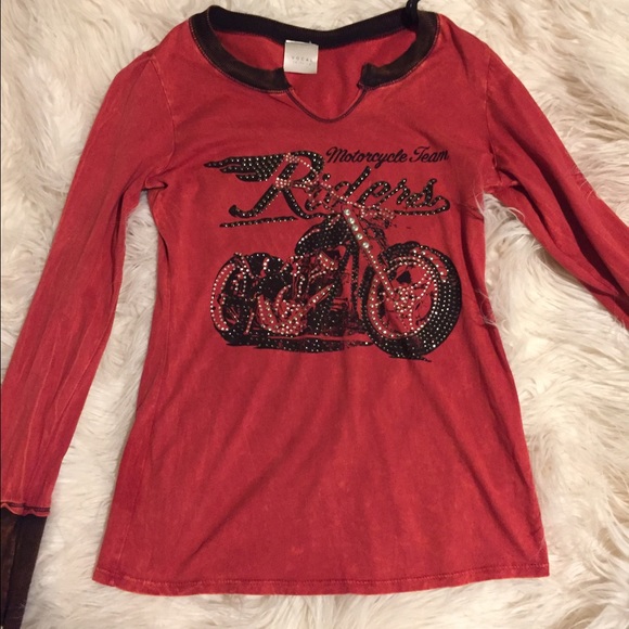 Long sleeve motorcycle shirt