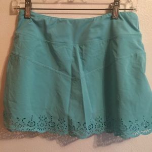 Blue Athletic Skort