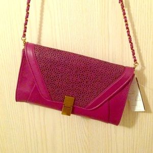 NWT leather Elliott Lucca convertible bag