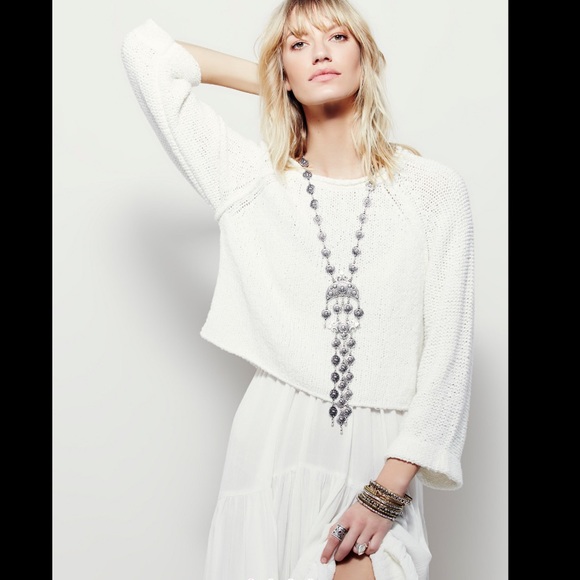 FREE PEOPLE keyhole pullover - Picture 2 of 4
