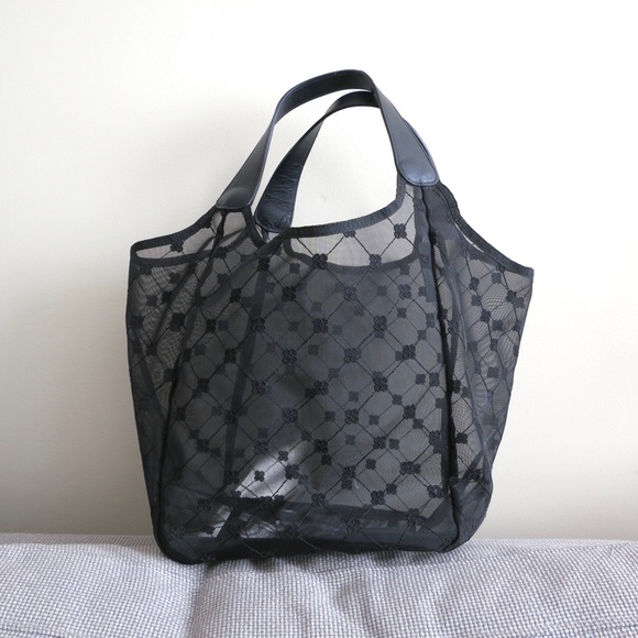 PRICE DROP Cruciani beach bag in black