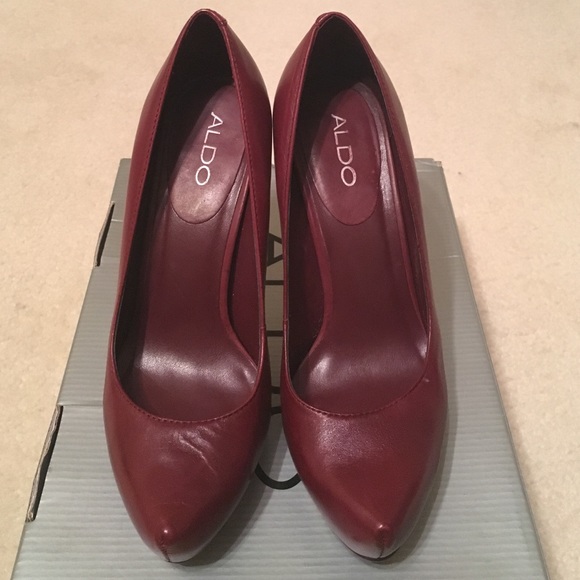 Aldo Atlantic City Bordeaux pumps SZ 38