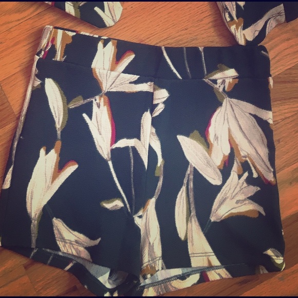 High waisted shorts