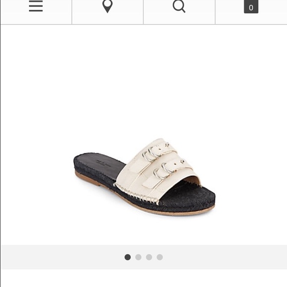 ❌sold❌Rag and bone espadrille slide flat sandal